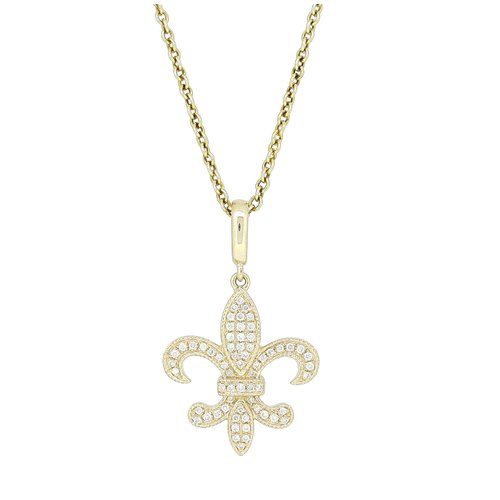 P10213  <br>Diamond weight- .15(w/o chain)