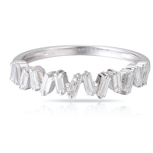 R20599 <br>Baguette Ring <br> .49 Diamond Weight