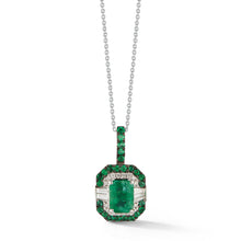Elegant rectangle pendent NS |  P4705