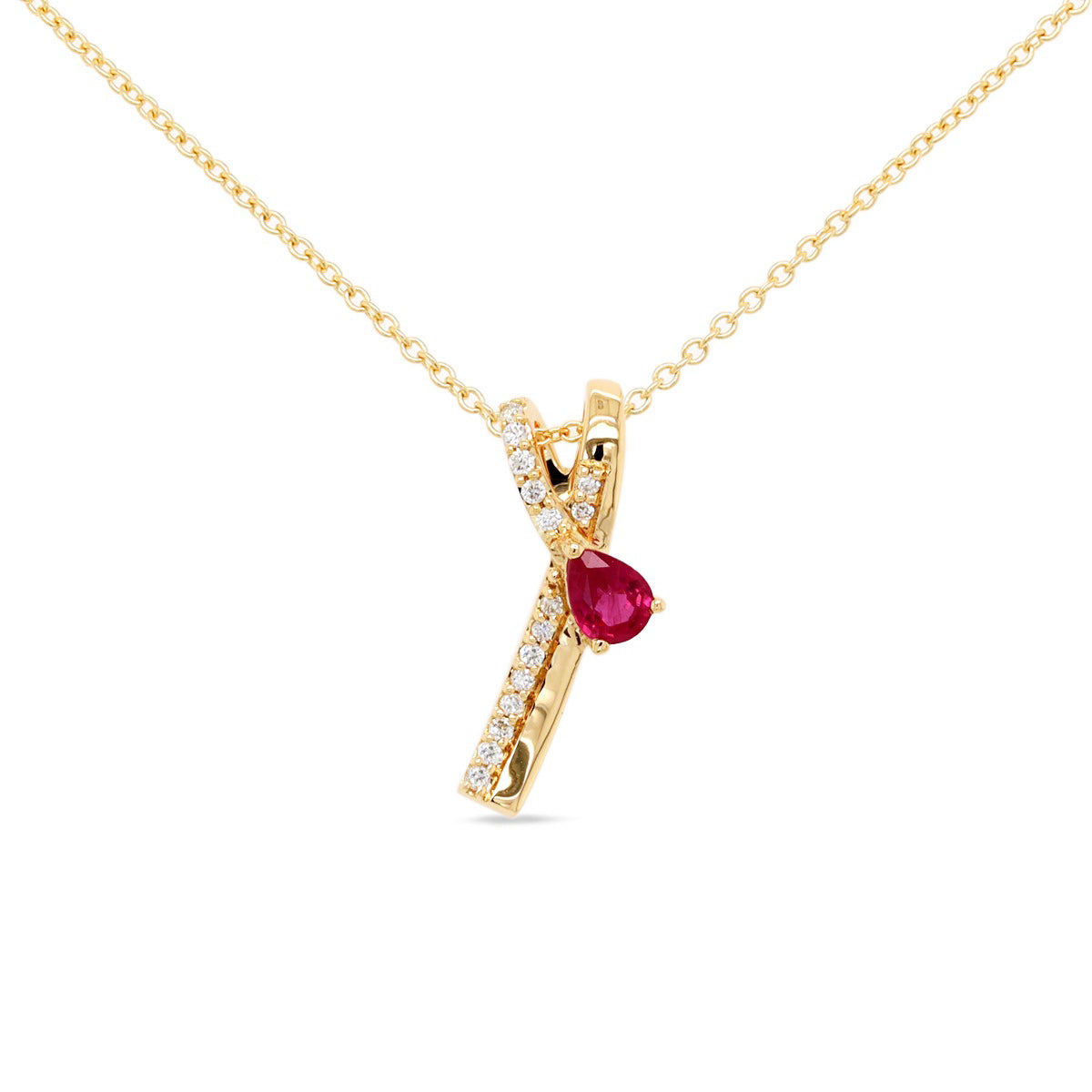 Ribbon necklace | P4775R