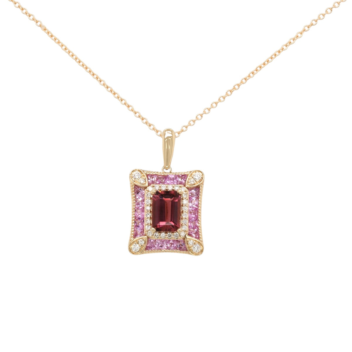 Pink pendant | P5262