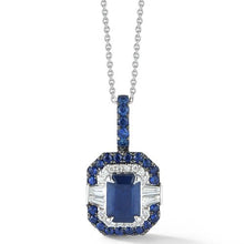 Elegant rectangle pendent NS |  P4705