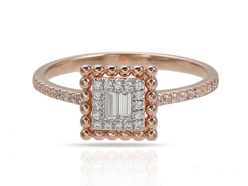 R24053<br>Square Ring  .21 Dia.