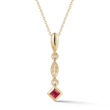 Diamond on a stick pendent | P24527