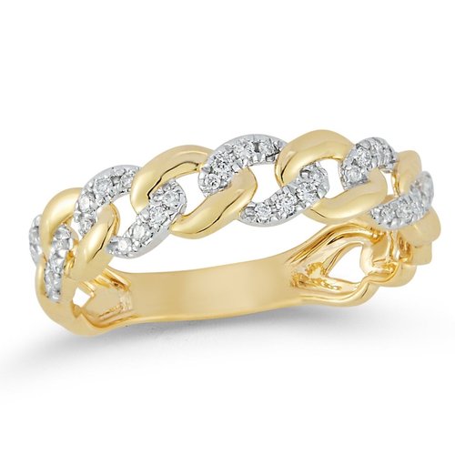 R12189 <br> Linked Ring<br>  .16 Dia.