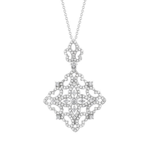 P08257 <br> Diamond weight- .69(w/o chain)